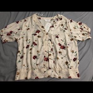 Floral short sleeve